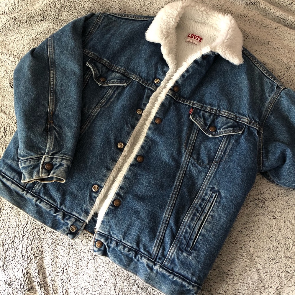Vintage Levi’s Sherpa Trucker Jacket